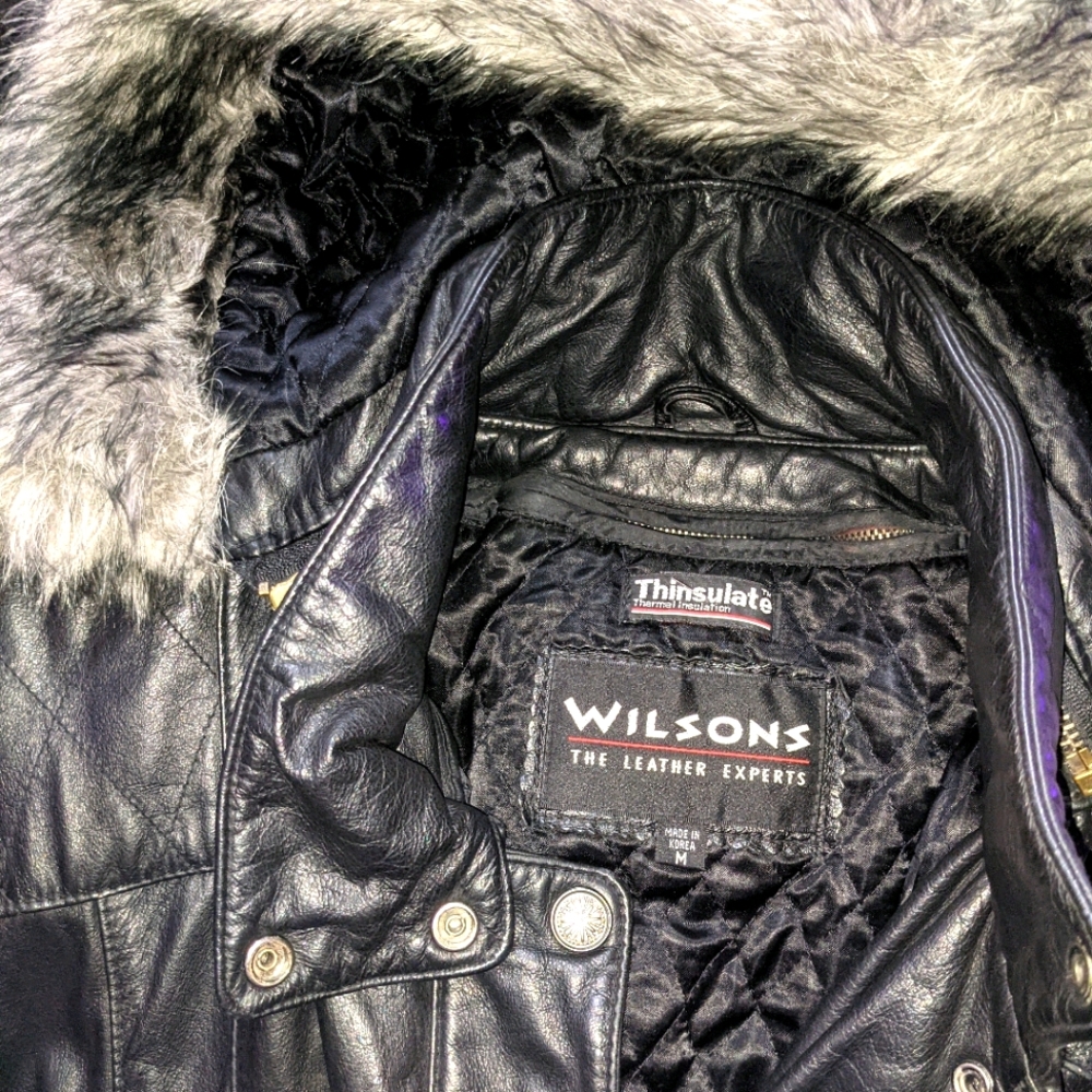 SALE - Wilson's Leather All Weather Hooded Jacket